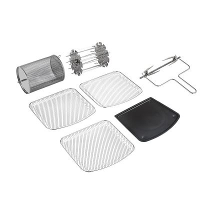 TESLA Electronics AirCook & Grill - Fritadeira de ar quente inteligente e digital multifuncional 12 l 1800W/230V Wi-Fi