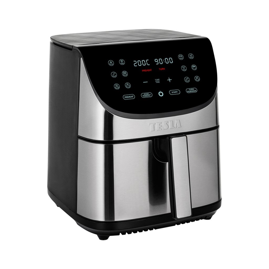 TESLA Electronics AirCook - Fritadeira de ar quente multifuncional digital 8 l 1700W/230V