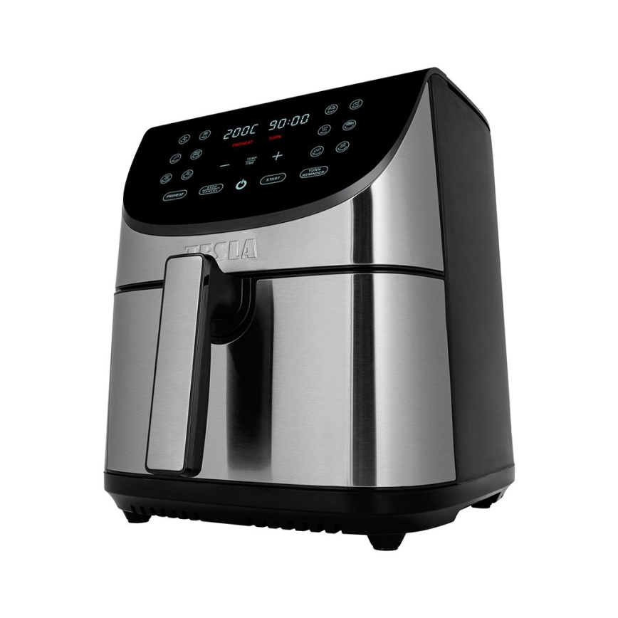 TESLA Electronics AirCook - Fritadeira de ar quente multifuncional digital 8 l 1700W/230V