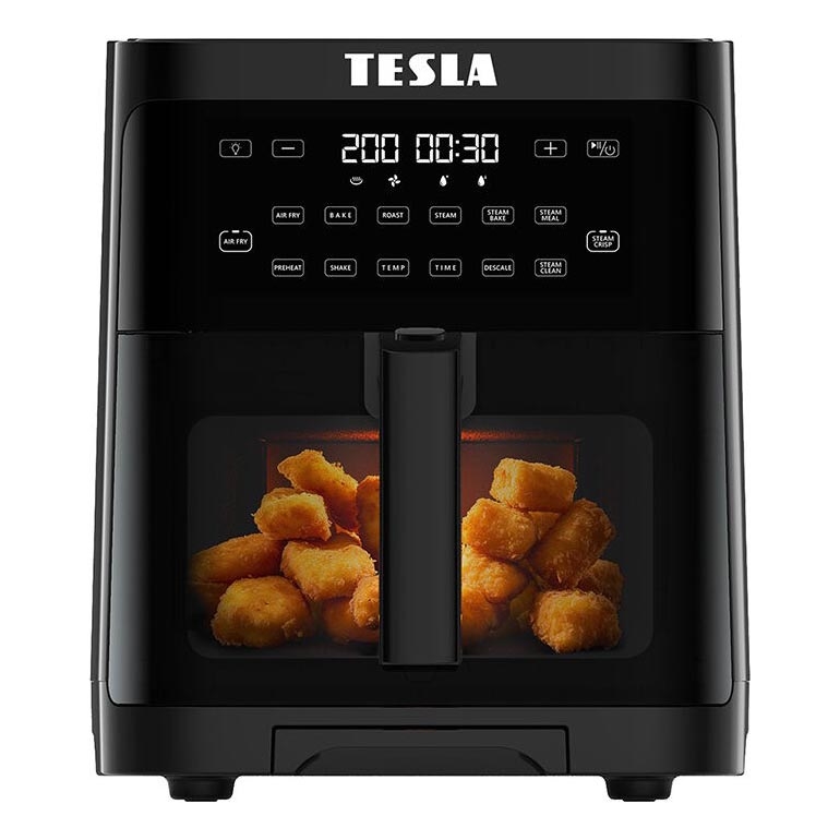 TESLA Electronics AirCook - Fritadeira multifunções a vapor e a ar quente 5 l 1500W/230V