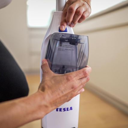 TESLA Electronics AquaStar - Esfregona multifuncional sem fio e aspirador 3em1 2500 mAh