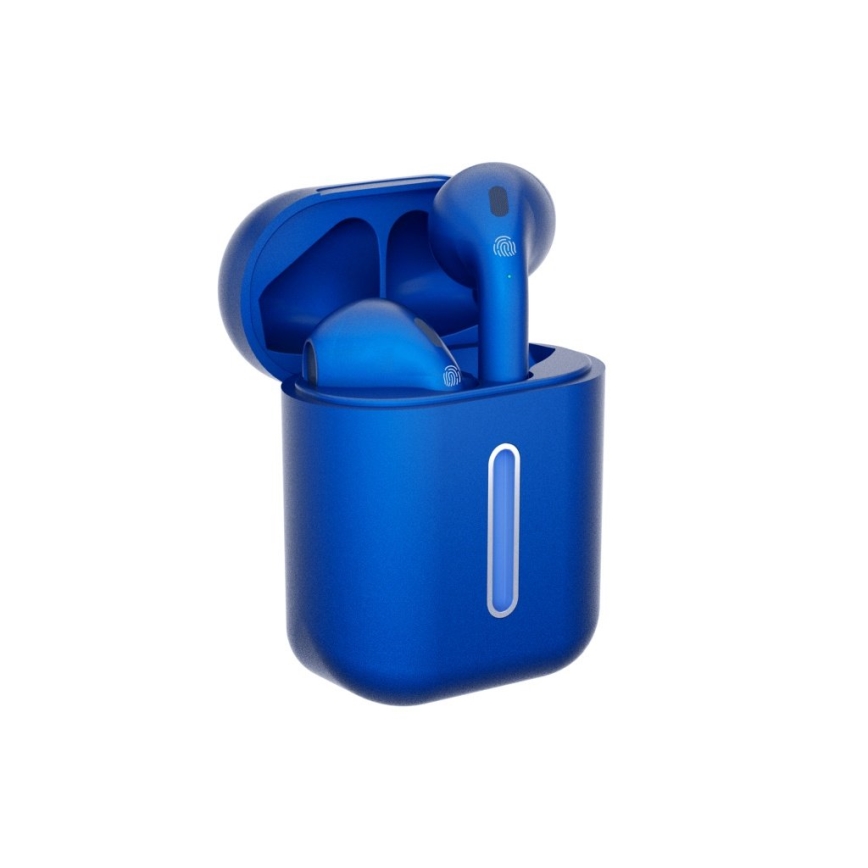 TESLA Electronics - Auriculares sem fios azul