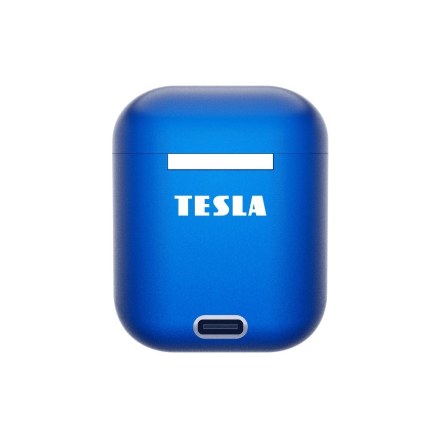 TESLA Electronics - Auriculares sem fios azul