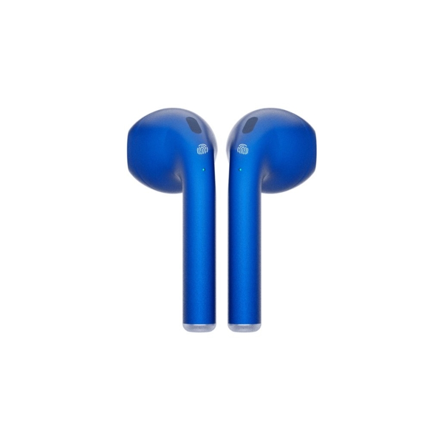 TESLA Electronics - Auriculares sem fios azul