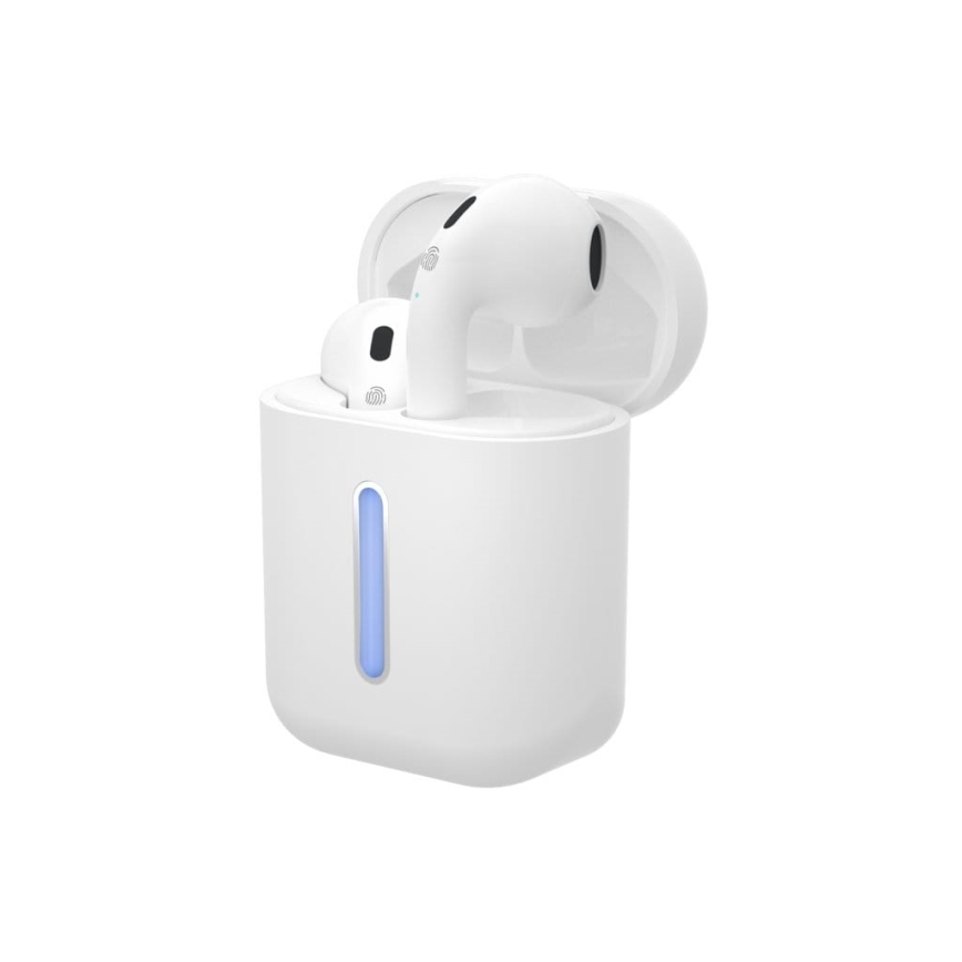 TESLA Electronics - Auriculares sem fios branco