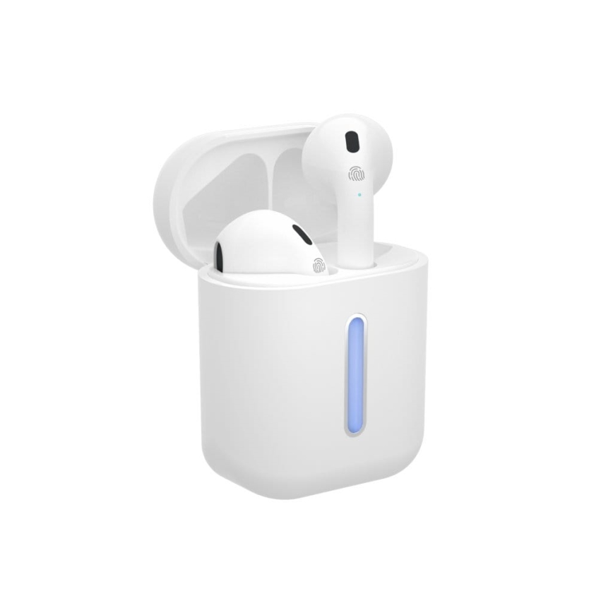 TESLA Electronics - Auriculares sem fios branco