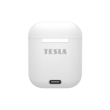 TESLA Electronics - Auriculares sem fios branco