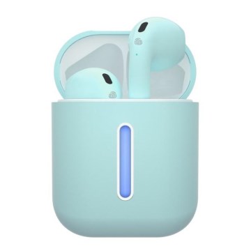 TESLA Electronics - Auriculares sem fios turquesa