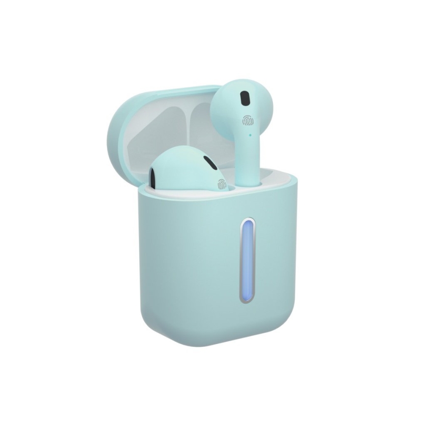 TESLA Electronics - Auriculares sem fios turquesa
