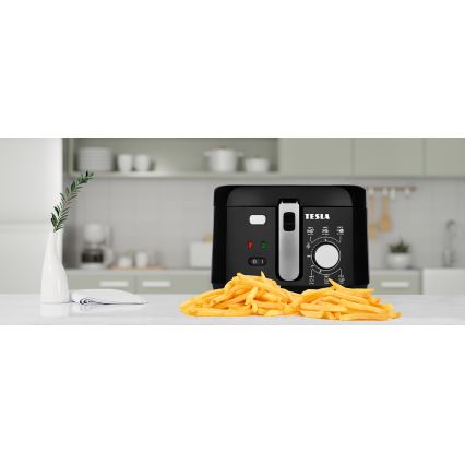 TESLA Electronics EasyCook - Fritadeira 2,5 l 1800W/230V