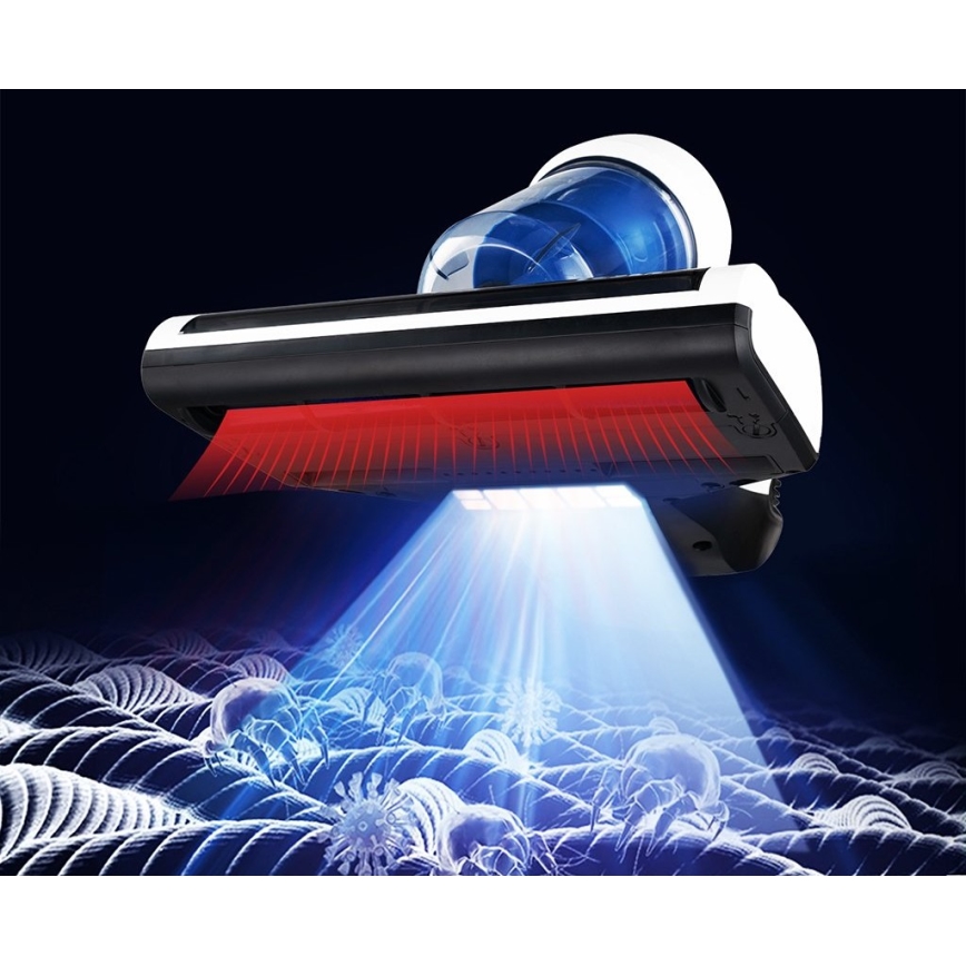 TESLA Electronics LifeStar - Aspirador antibacteriano com pega e candeeiro UV-C 3em1 550W/230V