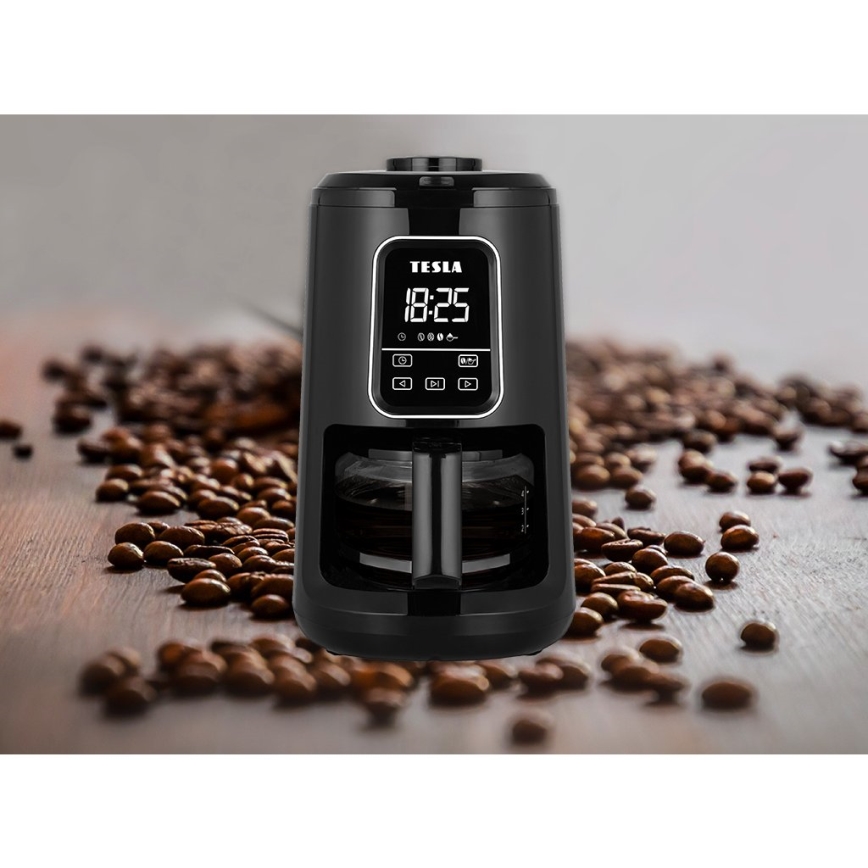 TESLA Electronics - Máquina de café com moedor 2em1 900W/230V