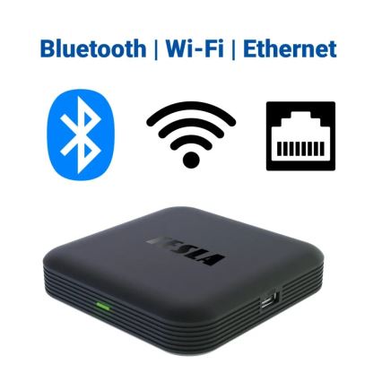 TESLA Electronics MediaBox - Leitor multimédia UHD Wi-Fi + comando