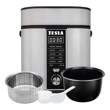 TESLA Electronics MultiCook - Multifuncional panela de arroz 2,1 l 400W/230V
