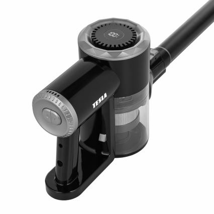 TESLA Electronics PureStar - Aspirador de pé com pega 2em1 150W/2200 mAh 22,2V preto
