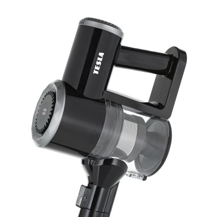 TESLA Electronics PureStar - Aspirador de pé com pega 2em1 150W/2200 mAh 22,2V preto
