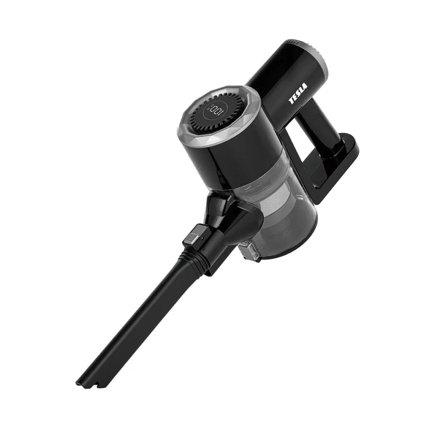 TESLA Electronics PureStar - Aspirador vertical flexível sem fios 2em1 150W/2200 mAh preto