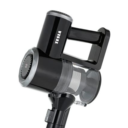 TESLA Electronics PureStar - Aspirador vertical flexível sem fios 2em1 150W/2200 mAh preto