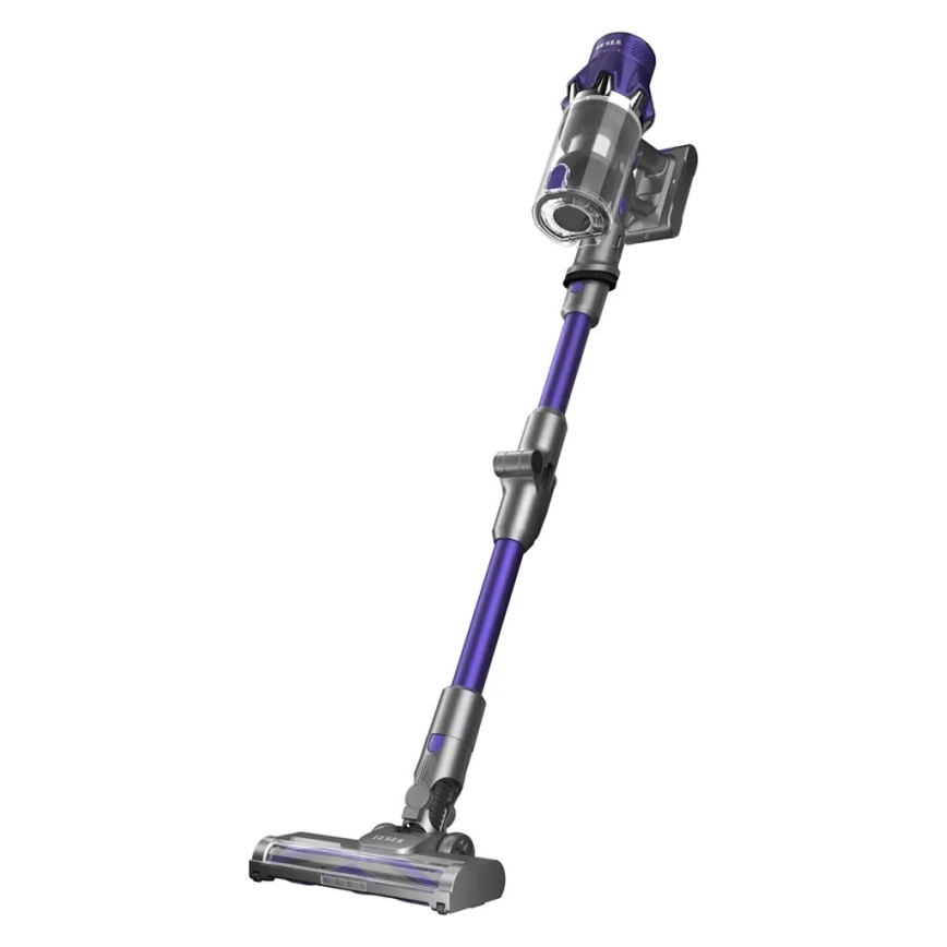 TESLA Electronics PureStar - Aspirador vertical flexível sem fios 2em1 250W/2200 mAh cinzento/roxo
