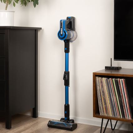 TESLA Electronics PureStar - Aspirador vertical flexível sem fios 3em1 300W/2200 mAh preto/azul
