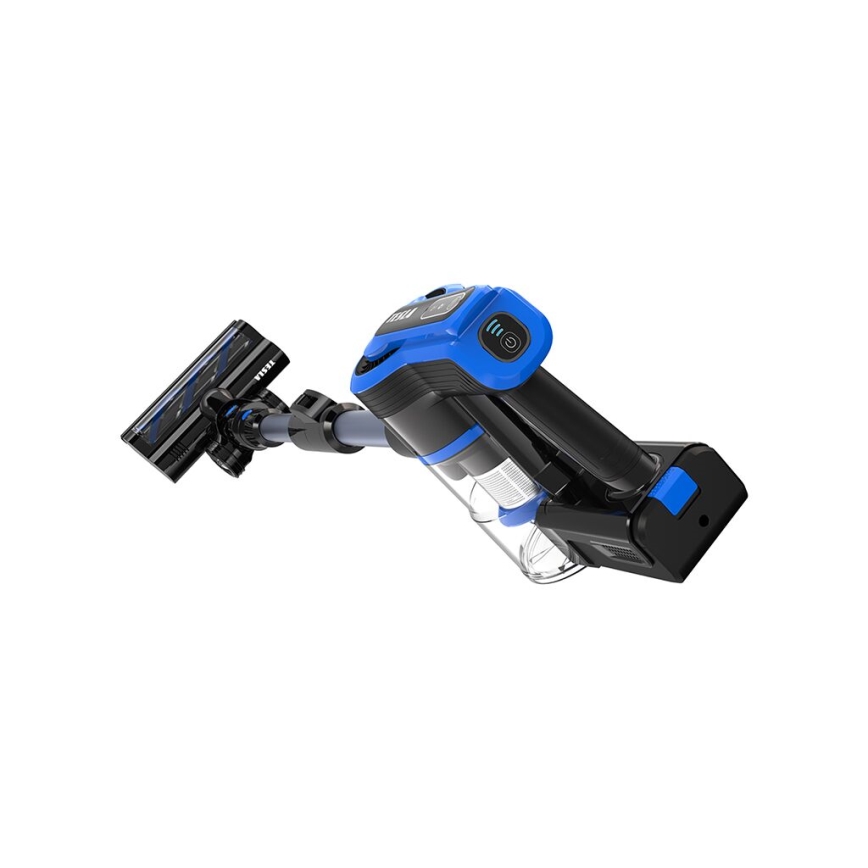 TESLA Electronics PureStar - Aspirador vertical flexível sem fios 3em1 300W/2200 mAh preto/azul