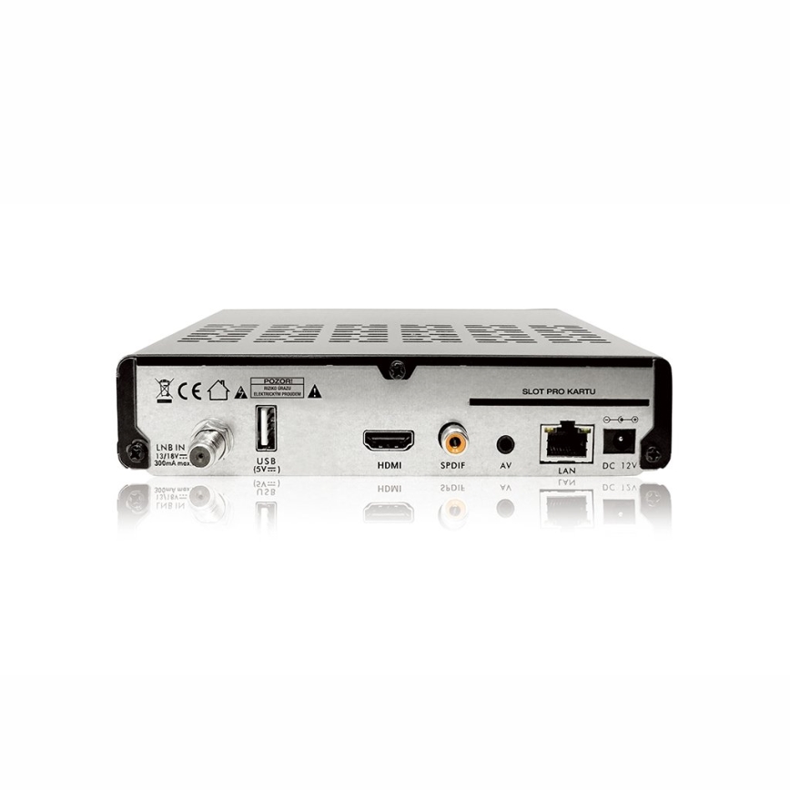 TESLA Electronics - Receptor satélite 2xAAA + controlo remoto