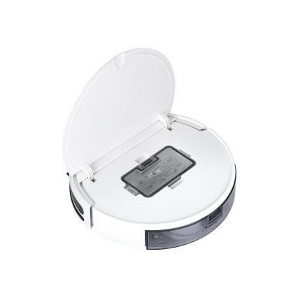 TESLA Electronics RoboStar - Aspirador robô inteligente 2em1 2500 mAh Wi-Fi Tuya branco + controlo remoto