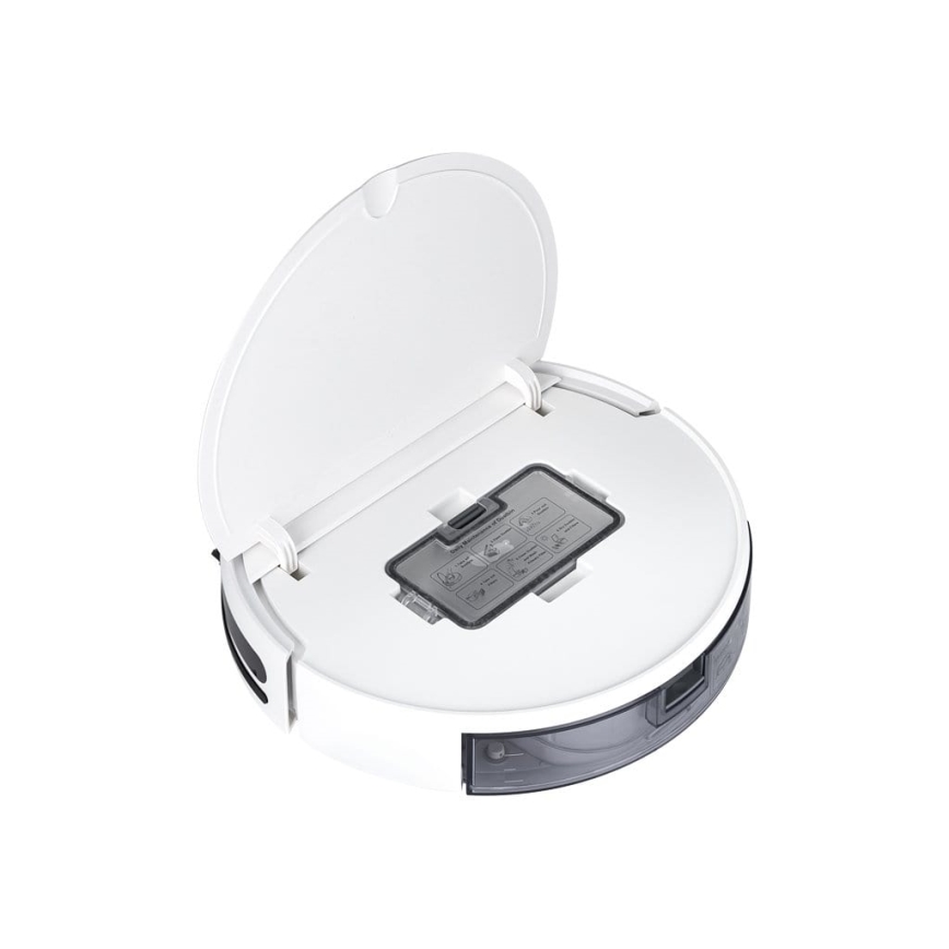 TESLA Electronics RoboStar - Aspirador robô inteligente 2em1 2500 mAh Wi-Fi Tuya branco + controlo remoto