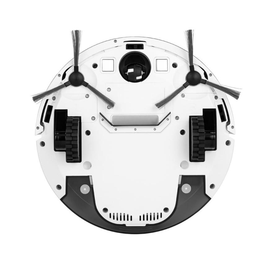 TESLA Electronics RoboStar - Aspirador robô inteligente 2em1 2500 mAh Wi-Fi Tuya branco + controlo remoto