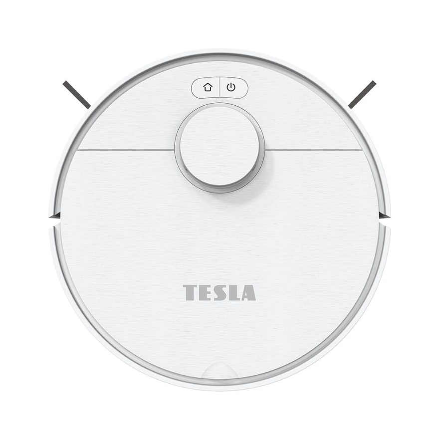 TESLA Electronics RoboStar - Aspirador robô inteligente 2em1 2550 mAh Wi-Fi branco