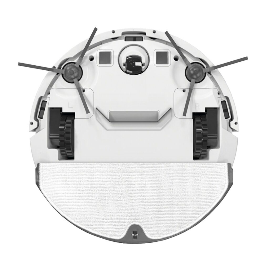 TESLA Electronics RoboStar - Aspirador robô inteligente 2em1 2550 mAh Wi-Fi branco