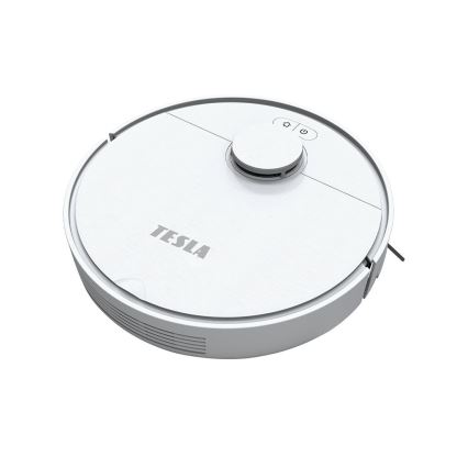 TESLA Electronics RoboStar - Aspirador robô inteligente 2em1 2550 mAh Wi-Fi branco