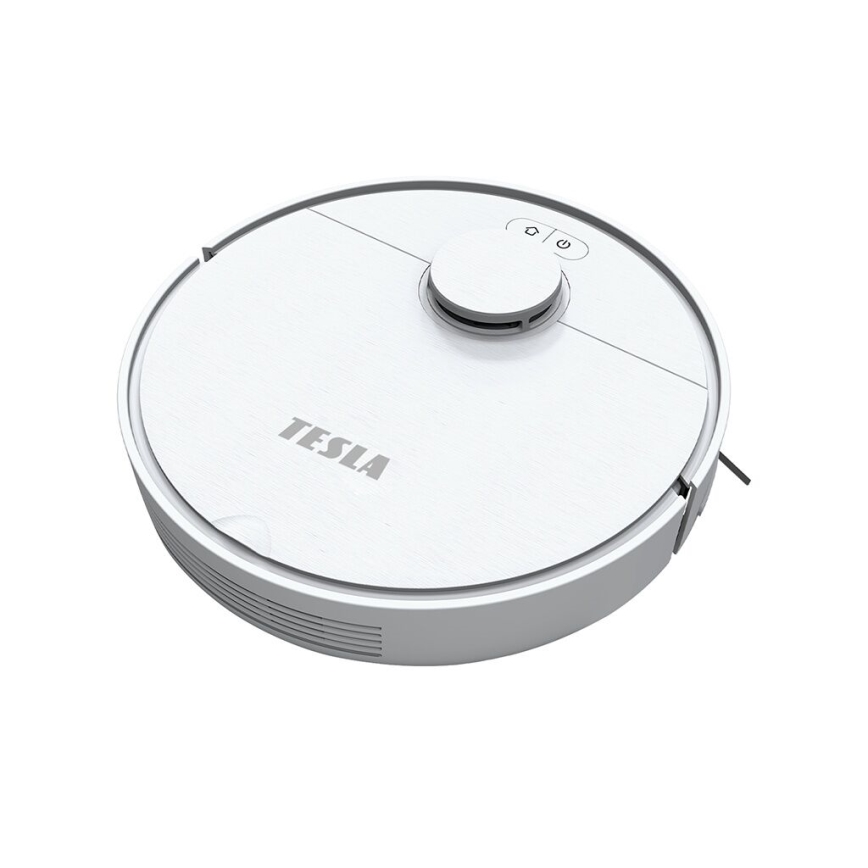 TESLA Electronics RoboStar - Aspirador robô inteligente 2em1 2550 mAh Wi-Fi branco