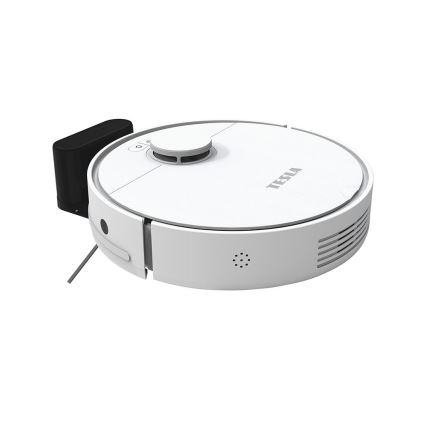 TESLA Electronics RoboStar - Aspirador robô inteligente 2em1 2550 mAh Wi-Fi branco