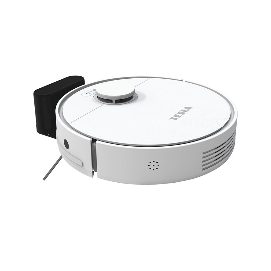 TESLA Electronics RoboStar - Aspirador robô inteligente 2em1 2550 mAh Wi-Fi branco