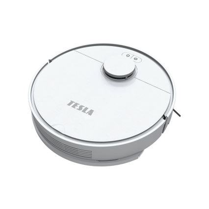 TESLA Electronics RoboStar - Aspirador robô inteligente 2em1 2550 mAh Wi-Fi branco