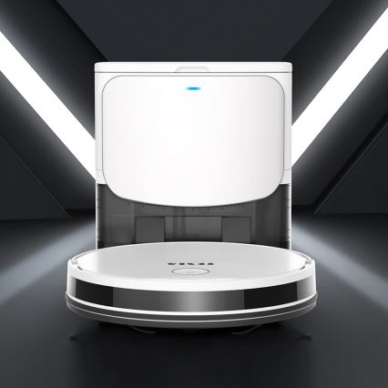 TESLA Electronics RoboStar - Aspirador robô inteligente 2em1 2600 mAh Wi-Fi branco + comando