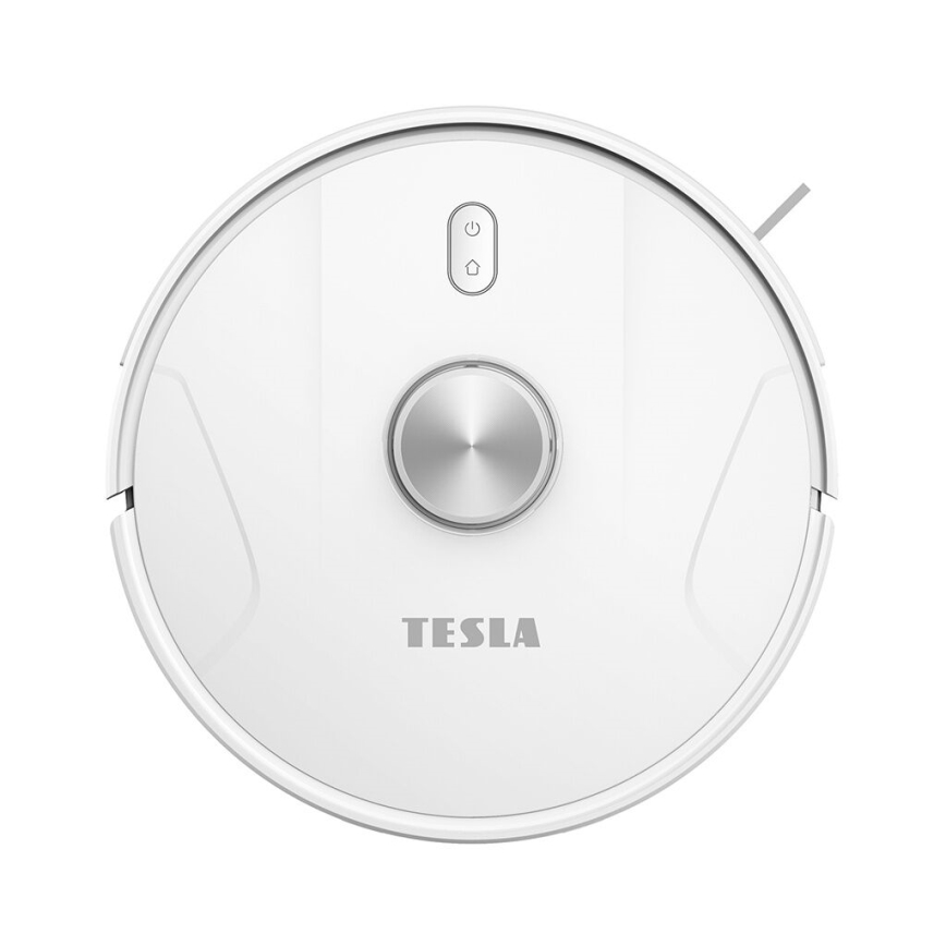 TESLA Electronics RoboStar - Aspirador robô inteligente 2em1 2600 mAh Wi-Fi branco