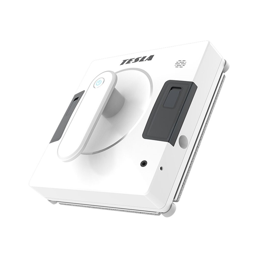 TESLA Electronics RoboStar - Limpa-vidros inteligente com pulverização de água 72W/230V/500 mAh Wi-Fi + comando