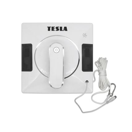TESLA Electronics RoboStar - Limpa-vidros inteligente com pulverização de água 72W/230V/500 mAh Wi-Fi + comando