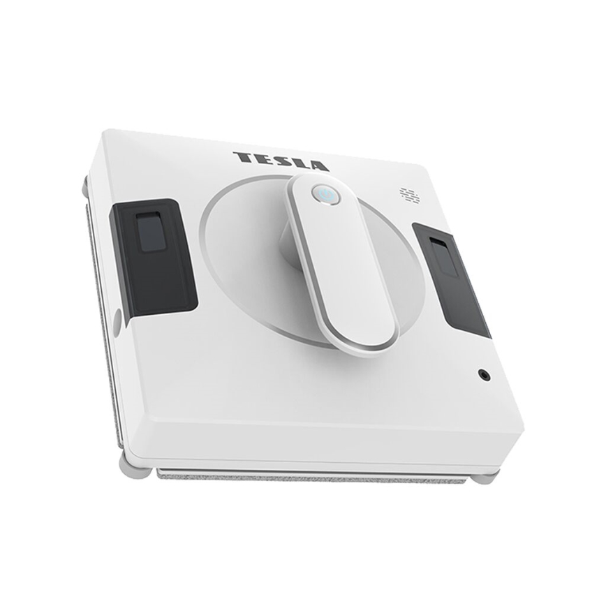 TESLA Electronics RoboStar - Limpador de janelas inteligente com pulverização dupla de água 72W/230V/500 mAh Wi-Fi + controlo remoto