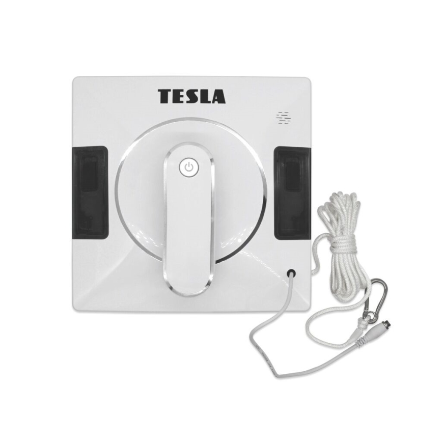 TESLA Electronics RoboStar - Limpador de janelas inteligente com pulverização dupla de água 72W/230V/500 mAh Wi-Fi + controlo remoto