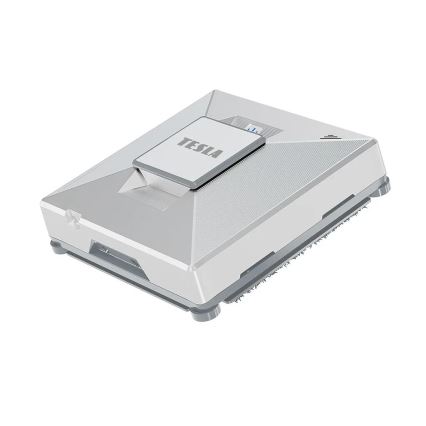 TESLA Electronics RoboStar - Limpador de vidros inteligente com pulverizador de água 72W/230V/650 mAh Wi-Fi + comando