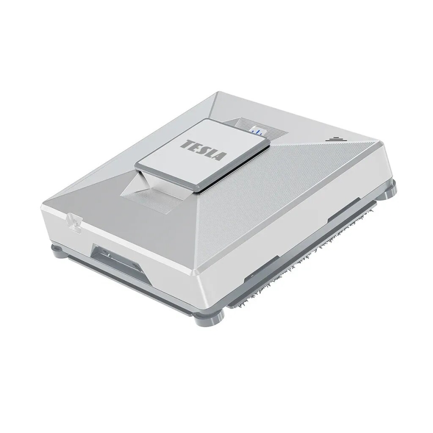 TESLA Electronics RoboStar - Limpador de vidros inteligente com pulverizador de água 72W/230V/650 mAh Wi-Fi + comando