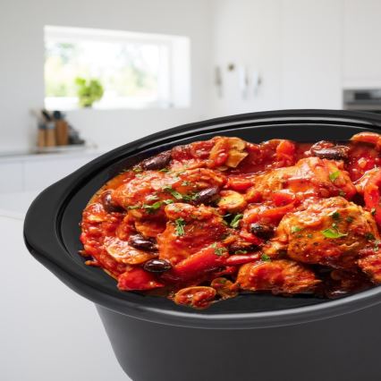 TESLA Electronics SlowCook - Panela de cozedura lenta 5,6 l 250W/230V