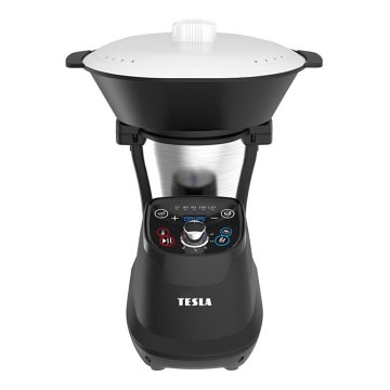 TESLA Electronics ThermoCook - Processador de alimentos multifuncional 1200W/230V aço inoxidável