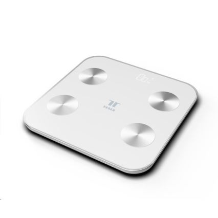 TESLA Smart - Balança pessoal inteligente Wi-Fi 3xAAA