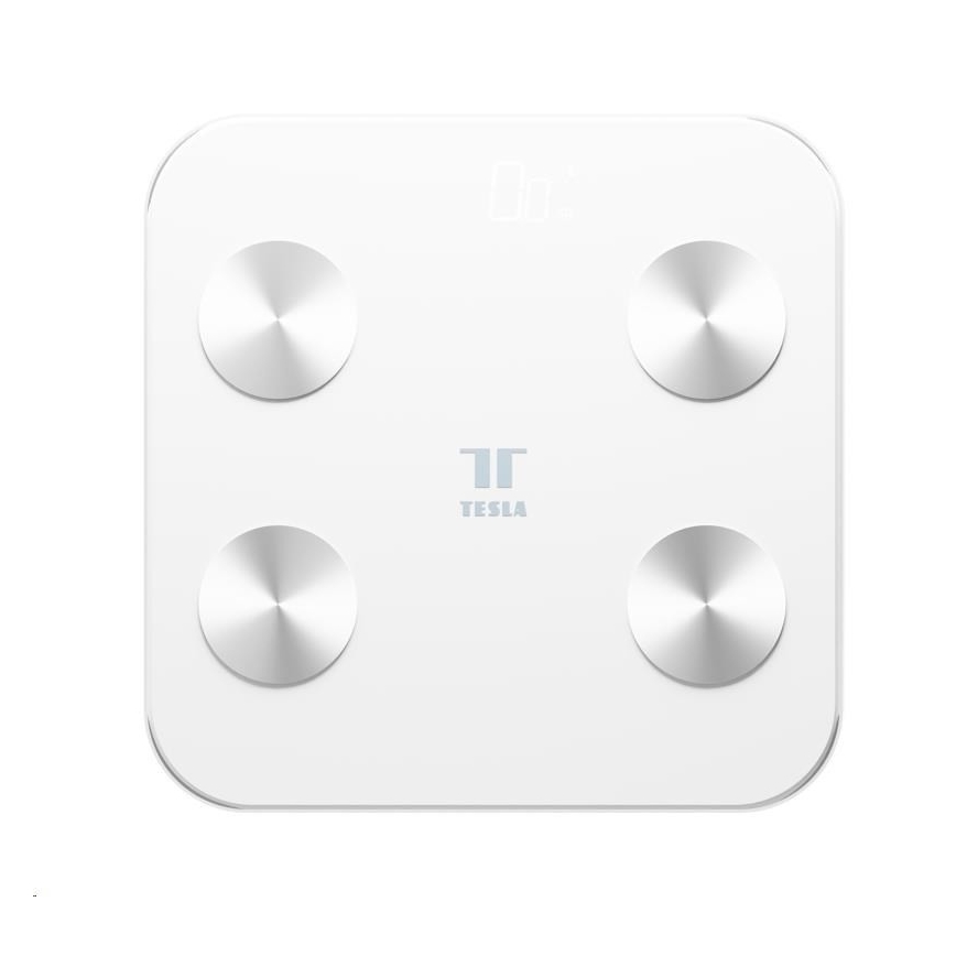 TESLA Smart - Balança pessoal inteligente Wi-Fi 3xAAA