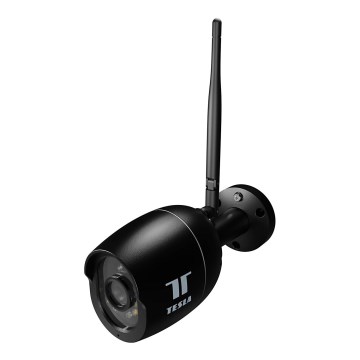 TESLA Smart - Câmara exterior inteligente 4MPx 1440p 12V Wi-Fi IP65
