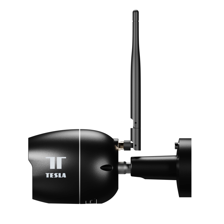 TESLA Smart - Câmara exterior inteligente 4MPx 1440p 12V Wi-Fi IP65